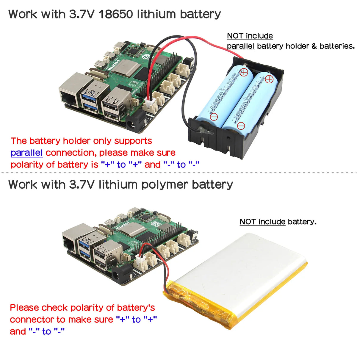Custom  X1203 UPS  5.1V 5A Shield & Power Management Board for Raspberry Pi 5
