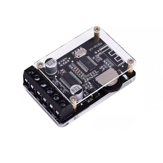 20W*2 Digital Audio Stereo Amplifier with Case DC12-24V Dual Channel Small Stereo Amp  amplifier board pcb assembly