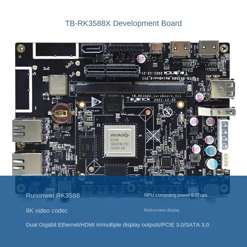 Custom Custom TB-RK3588 development board Toybrick Rockchip AI artificial intelligence NPU core board edge computing Android Manufacturer