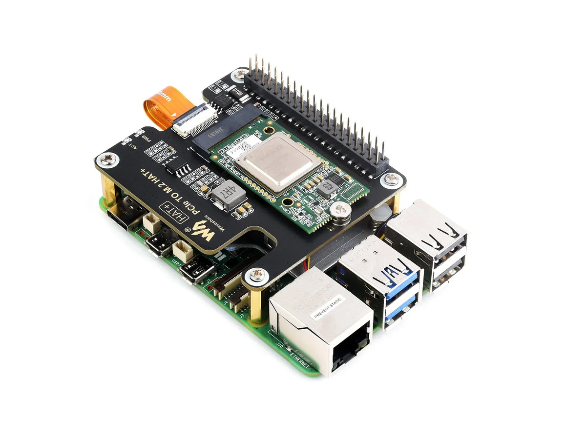Hailo-8 M.2 AI Accelerator Module, 26TOPS Hailo-8 AI Processor Optional For PCIe To M.2 Adapter Board, For Raspberry Pi 5