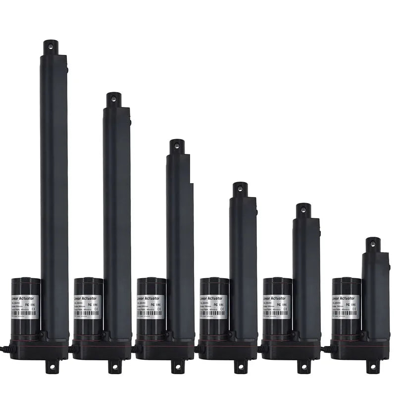 Custom Linear Actuator 12V 24V 50mm 100mm 150mm Stroke Linear Drive Electric Motor Linear Motor Controller 50/100/300/500/700/2000N Manufacturer