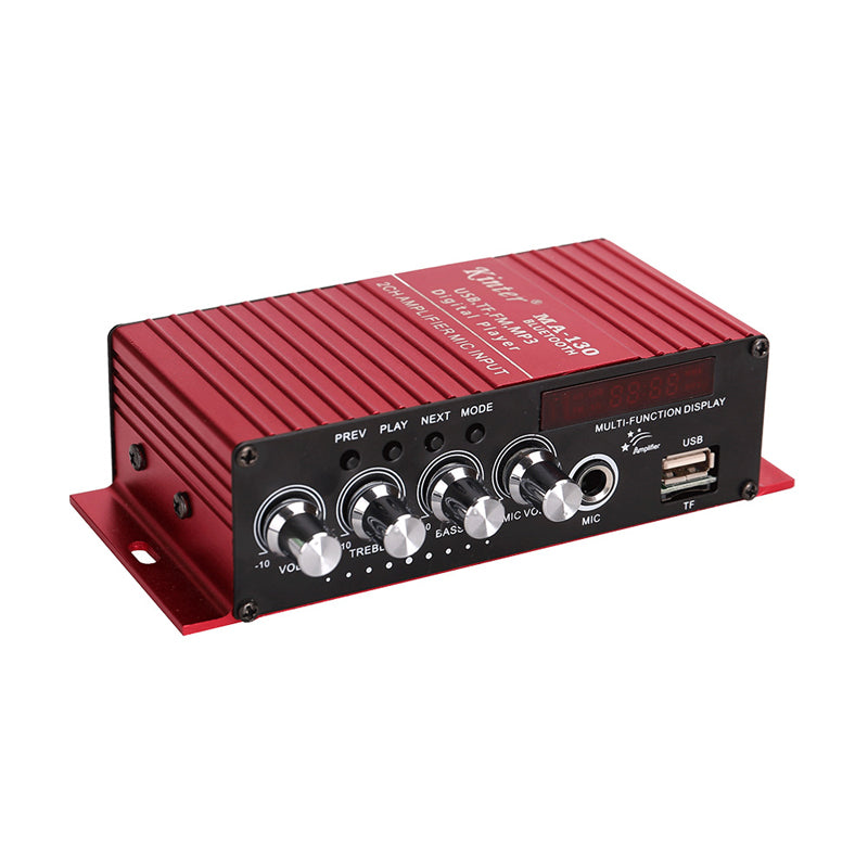 2*50W FM Radio Mp3 Player Audio Power Amplifier Stereo Equalizer HiFi Karaoke Digital Mp3 Decoder Music AMP amplifier board Customize