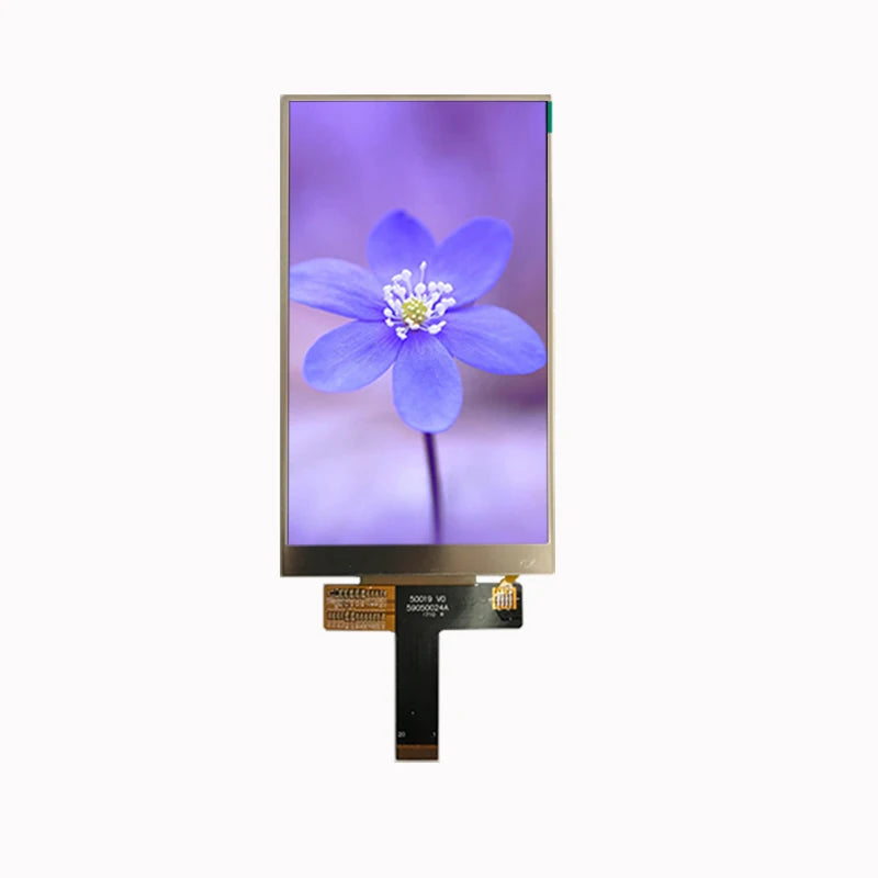 Custom 5.0 inch 480*854, ST7701S, full viewing angle, RGB/MIPI/LVDS interface IPS LCD module with capacitive touch panel Manufacturer