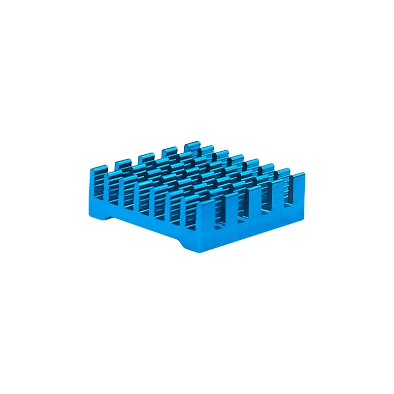 Custom Raspberry Pi 5 Aluminum Heatsink Passive Cooling Customized CPU Cooler Radiator Black Blue Gray  for RPi 5 Pi5