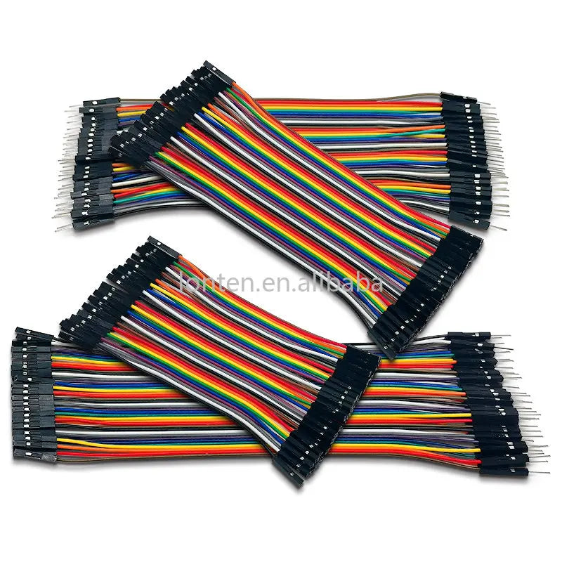 Custom Dupont Cable 10cm/20CM/30CM 2.54mm Spacing Male to Male, Male to Female, Female to Female Jumper Wire Dupont Line Manufacturer