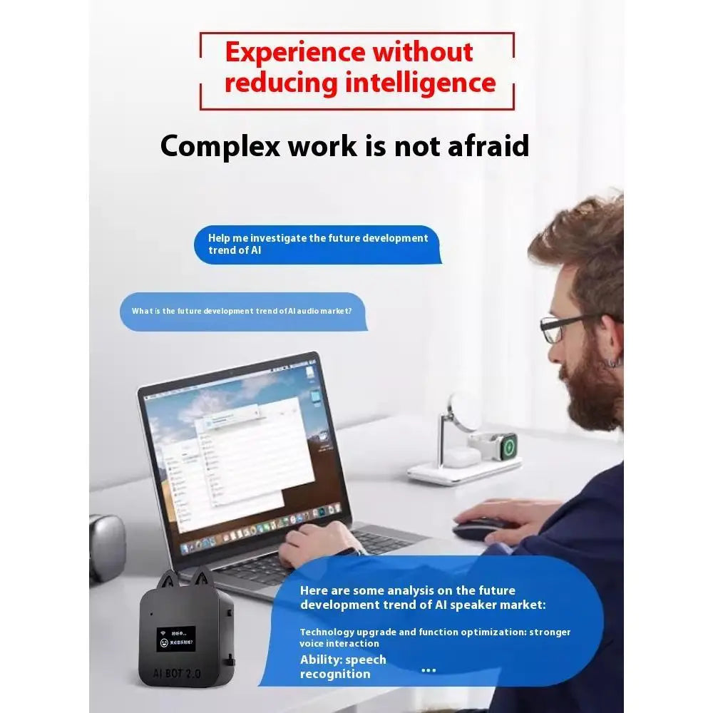 Xiaozhi Ai Robot Intelligent Dialogue Voice Robot Conversation Encryption Customizable Personality Role Ai Companion Kids Gift