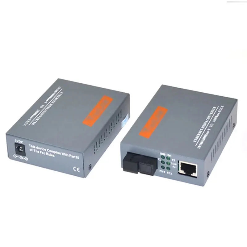 Custom Gigabit Fiber Optical Media Converter 10/100/1000Mbps Single Fiber SC Port HTB-gs-03 External Power Supply netlink Manufacturer