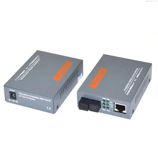 Custom Gigabit Fiber Optical Media Converter 10/100/1000Mbps Single Fiber SC Port HTB-gs-03 External Power Supply netlink Manufacturer