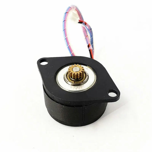 Custom Micro 36MM Round MOONS 14HK2401 Stepper Stepping Motor 0.9 Degree 2-Phase 4-Wire 13 Ohms with Copper Gear for Printer CNC Robot Manufacturer