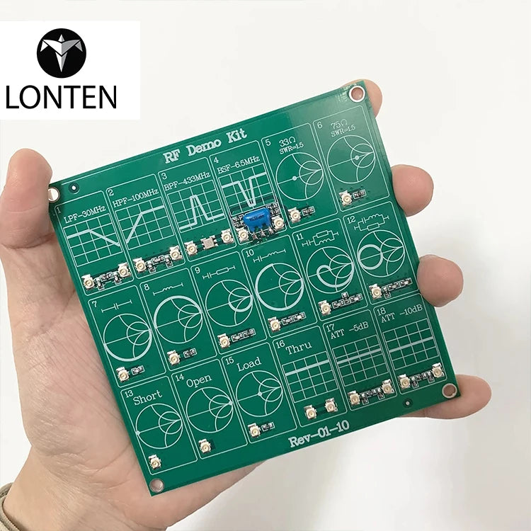 Custom RF Test board Vector Network Test Filter / Attenuator RF Demo K ...