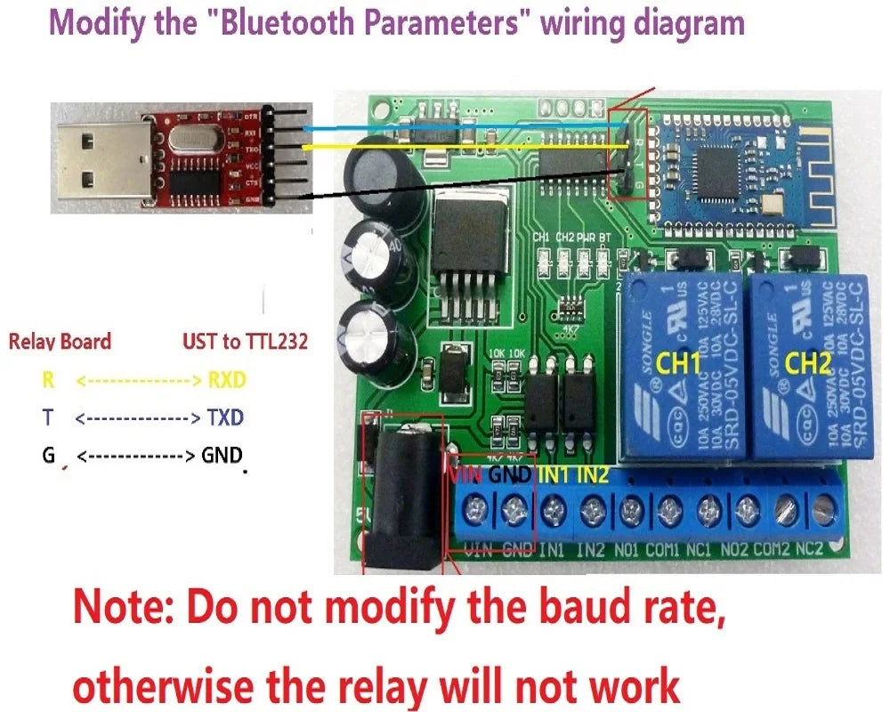 Custom OEM 2ch IOS Android  Relay 2.4G RF Wireless Remote control Switch IOT Module Board Manufacturer