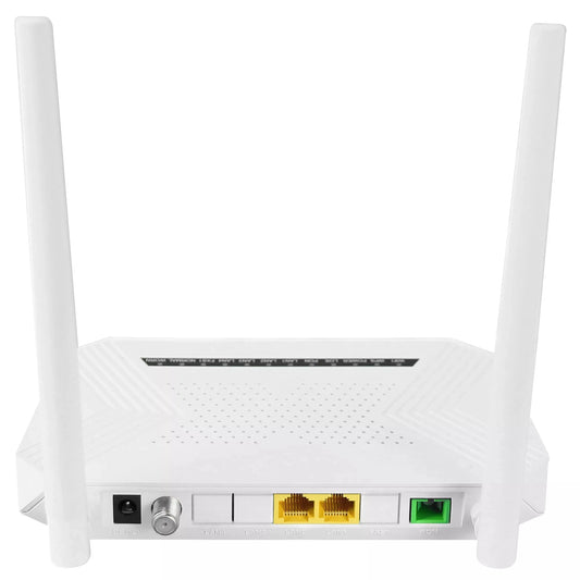 Custom Fiber Optic Equipment FTTH ONT GPON Compatible Huawei Network Unit 1GE+1FE+WIFI+CATV XPON ONU Manufacturer