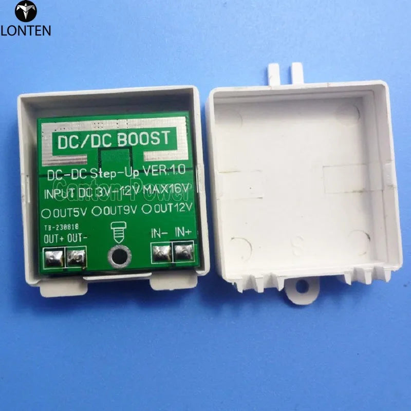Custom CE015*3 3PCS High Power 3.3V 4.2V 5V 6V to 12V DC DC Boost Converter for PLC LED Monitor CCTV Smart Home / Home Automation Manufacturer