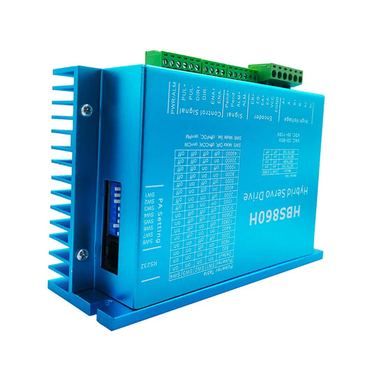 Custom HBS86H closed loop servo motor driver HBS860H hybrid step servo drive with RS232 port Manufacturer