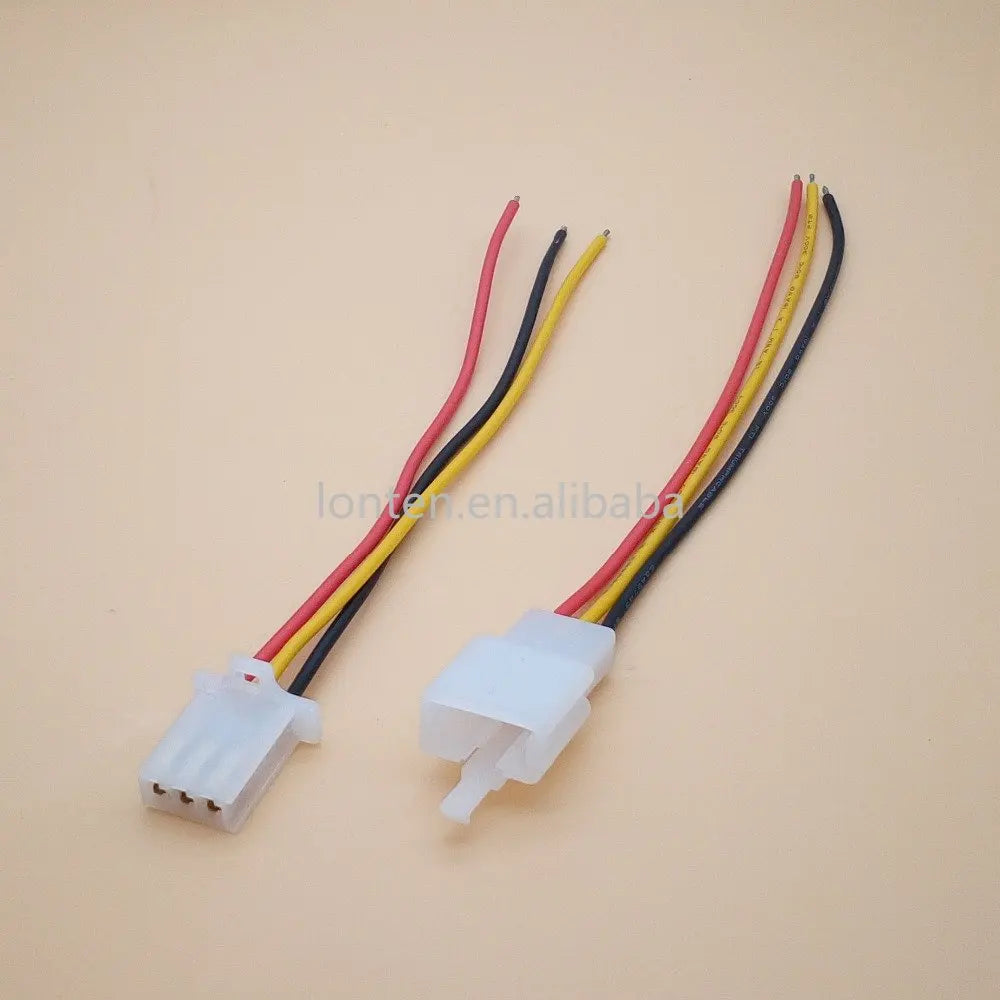 Custom 5set 2.8mm 2/3/4 Pin Male Female Plug Car Terminal Wire Connector Block Socket Terminal wire Length 15cm Manufacturer