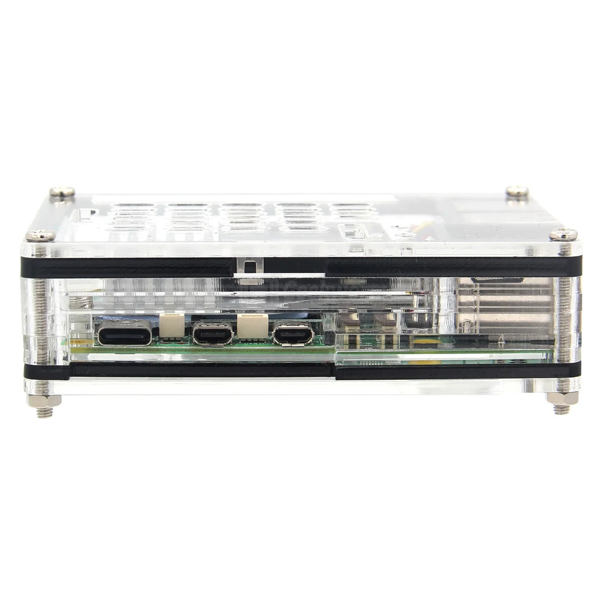 Custom 4GB/8GB Raspberry Pi 5 Acrylic Shell 5 Case for Electronic Components