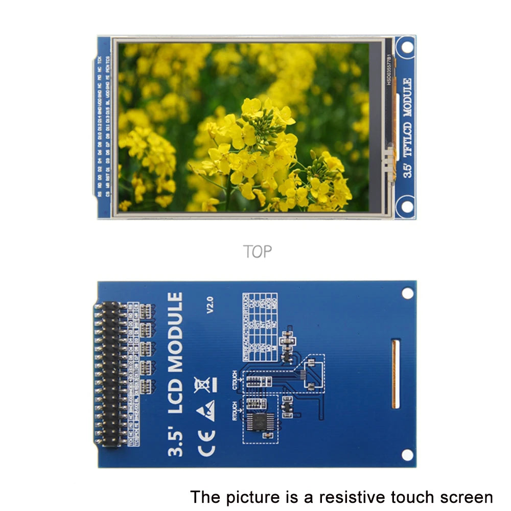 Custom 3.5 Inch TFT Touch LCD Screen Display Module Resolve 320*480 Drive NT35310 3.5&quot; DIY KIT Manufacturer