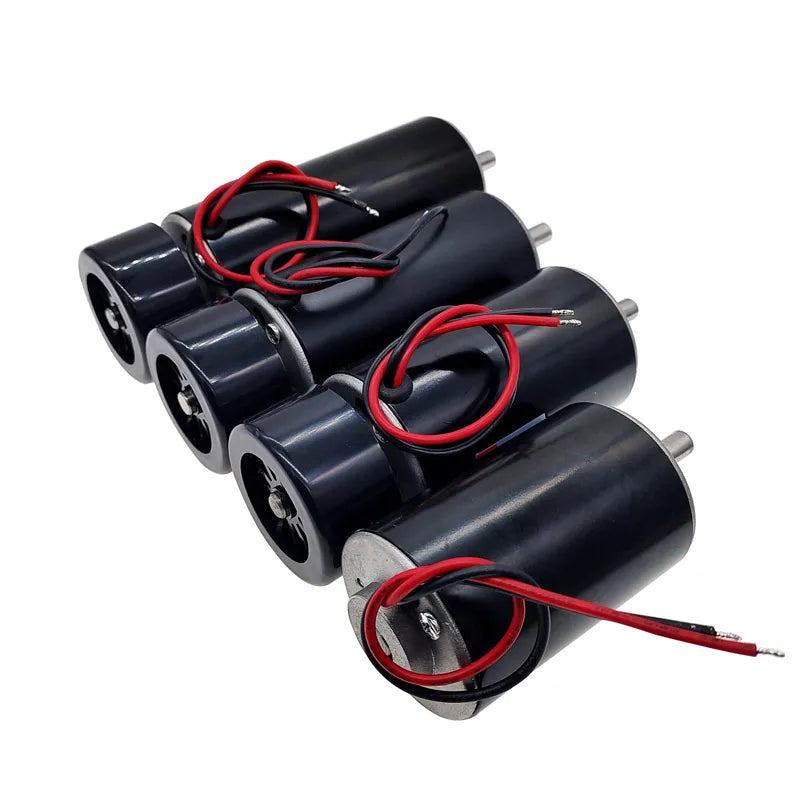 Custom Machine Tool Spindle motor DC 12-48v 200W/300W/400W/500W/800W DC spindle motor brush air cool for CNC engraving machine Manufacturer