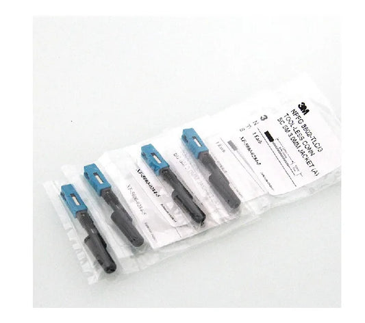 Custom 10PCS 3M 8802-TLC/3 SC/upc single-mode fiber optic SC quick connector0.9 3.0 FTTH Fiber Optic 3M SC Fast Connector Manufacturer