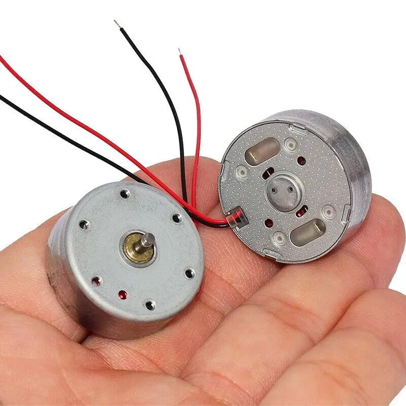 Custom Oringal Mabuchi RF-400CA-12265 Motor D/V 5.9 Mini Round Thin Spindle Motor DC 3V-6V 11500RPM High Speed for Car AV CD DVD Player Manufacturer