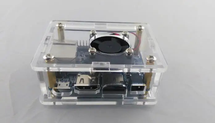 Custom Lonten Transparent Orange Pi One high efficient cooling aluminum case for Orange pi one H3/H6 Manufacturer