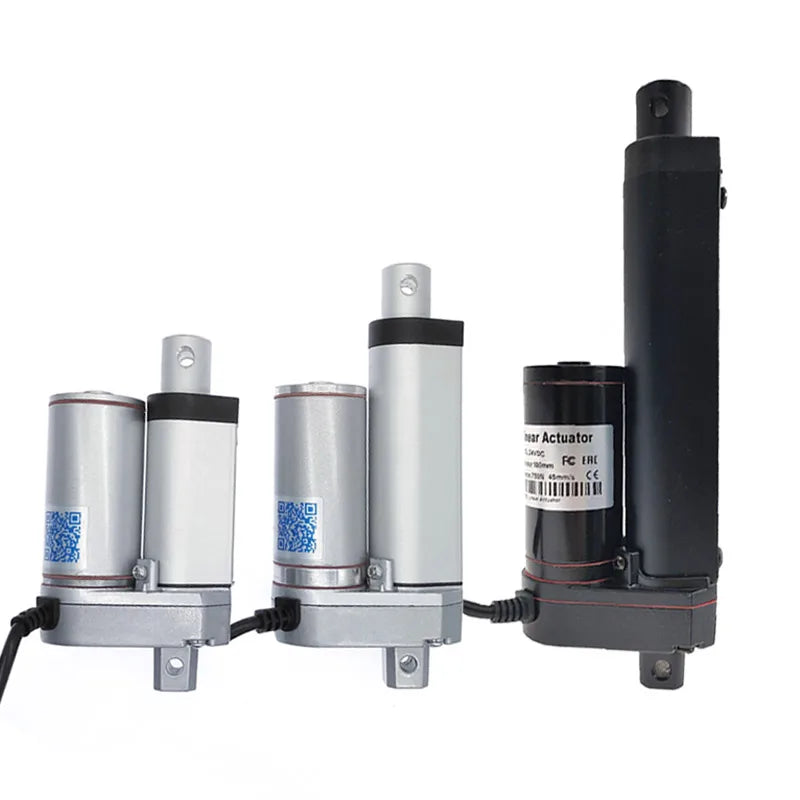 Custom Electric Motor Dc 12V Linear Actuator 100mm 50mm 30mm Stroke 24V Window Opener 100N300N500N700N1000N1200N1500N Manufacturer