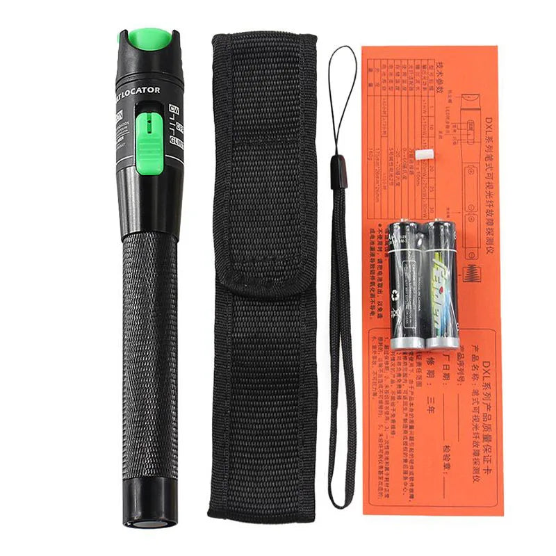 Custom High Quality 20mW Optical Fiber Cable Tester, Fiber Optic Visual Fault Finder 15-20Km Range BML-205-20 Red pen Manufacturer