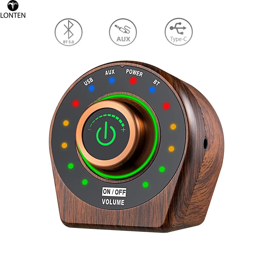 Custom Lonten TPA3116 Class D wireless 5.0 HIFI 2x50W Passive Stereo Amplifier Support 3.5mm AUX BT Type-C Play mini Speaker amp Manufacturer