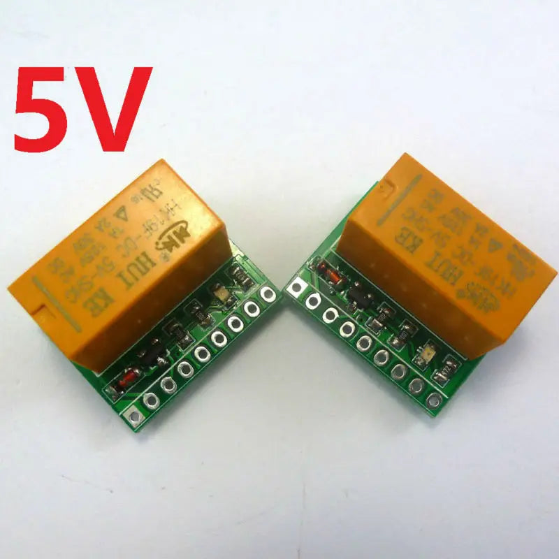 Custom OEM DR21B01*2 2x Ultra small light DC 5V 1 channel DPDT Relay Module double Switch Board High level IO Control for Motor,Toy Manufacturer