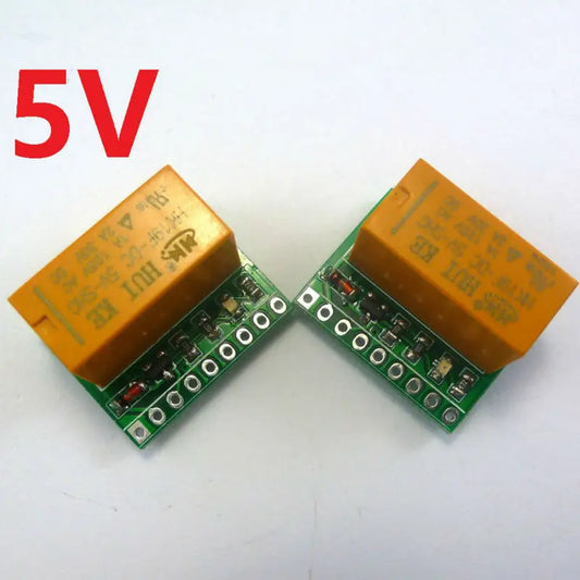 Custom OEM DR21B01*2 2x Ultra small light DC 5V 1 channel DPDT Relay Module double Switch Board High level IO Control for Motor,Toy Manufacturer