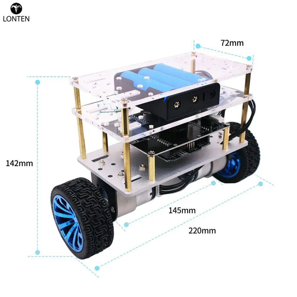 Custom Lonten Balance Robot Car Compatible for arduinos Electronics Programmable High Tech Robotics Support C Language Kids Adult Manufacturer
