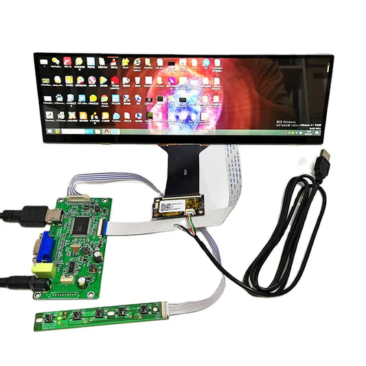 Custom 12.6" capacitive touch display module kit for /Raspberry Pi/Computer Temperature Manufacturer