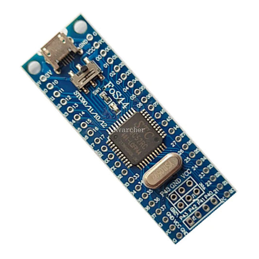 Custom 51 MCU minimum system board integrated USB download STC90C52RC/89C52RC instead of C51 S52 Manufacturer