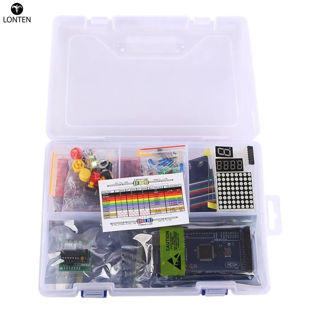 Custom Lonten diy Kit for Mega2560 Starter Learning Basic Kit for arduinos Beginner Programmable Toys Manufacturer