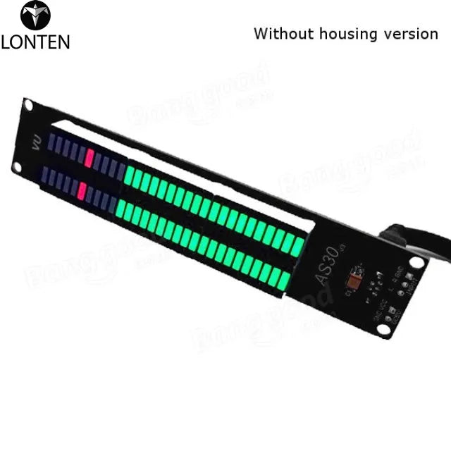 Custom Lonten Unsolder!!! Dual Channel AS30 Binaural 30 Segment LED DIY Kit Music Spectrum VU Meter Manufacturer