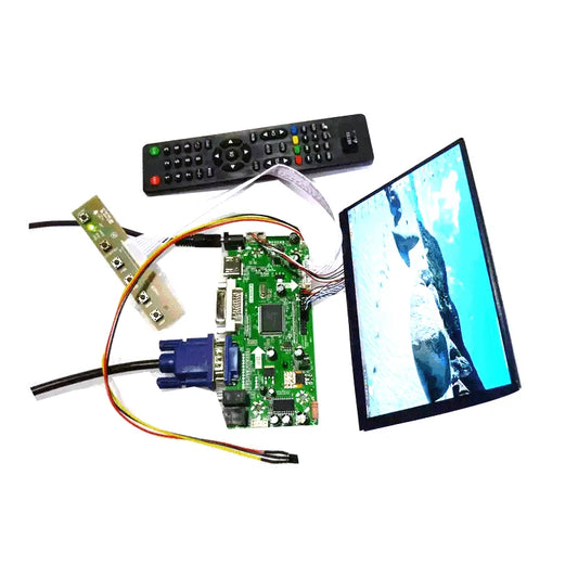 Custom HD+DVI+VGA+Audio LCD driver board +HSD070PWW1-B01 1280*800 IPS LCD screen+OSD keypad for raspberry pi 4 b 8gb Manufacturer