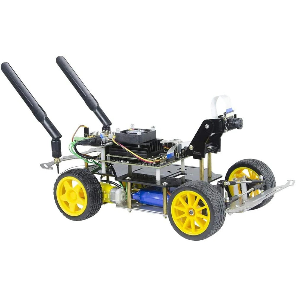 Custom AI Racing Robot Powered by Jetson Nano Donkey Car with Deep Learning Slef Driving and Vision Line Following Manufacturer