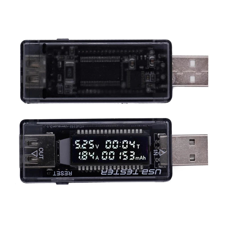 Custom HD Screen USB Tester Voltmeter Current Capacity Energy Power Equivalent Impedance Tester Manufacturer