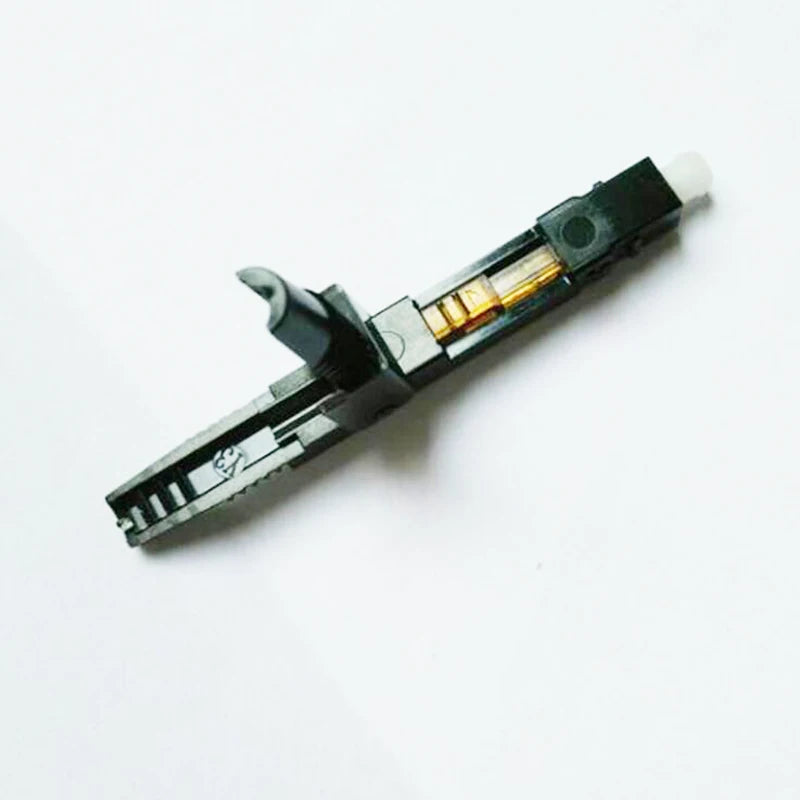 Custom 100PCS FTTH SC UPC multimode fiber optic SC UPC quick connector SC FTTH Fiber Optic Fast Connector SC Connector Manufacturer