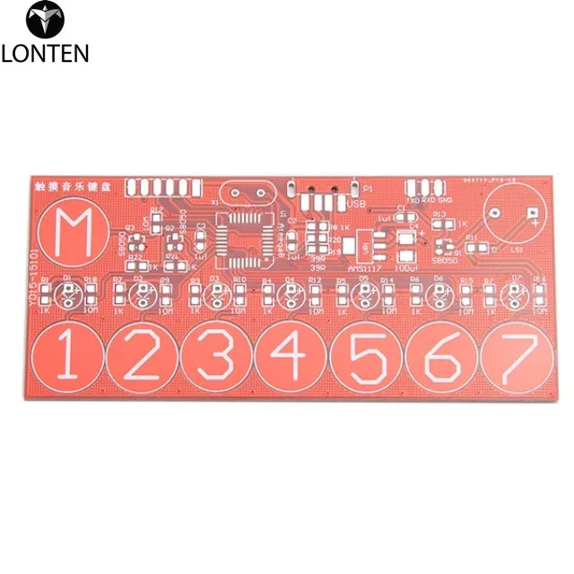 Custom Lonten Simple Music Playing SCM Touch Module Electronic Musical Keyboard DIY Kit Manufacturer