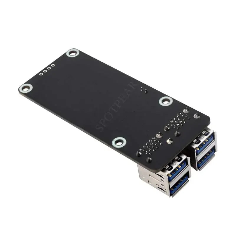 Custom Raspberry Pi 5 PCIe to USB3.2 Gen1 Extension Board Hub 5Gbps for Raspberry Pi OS Educational Use Drive Free