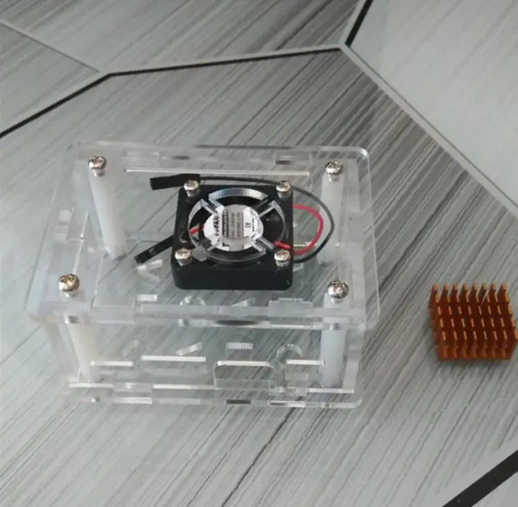 Custom Lonten Transparent Orange Pi One high efficient cooling aluminum case for Orange pi one H3/H6 Manufacturer