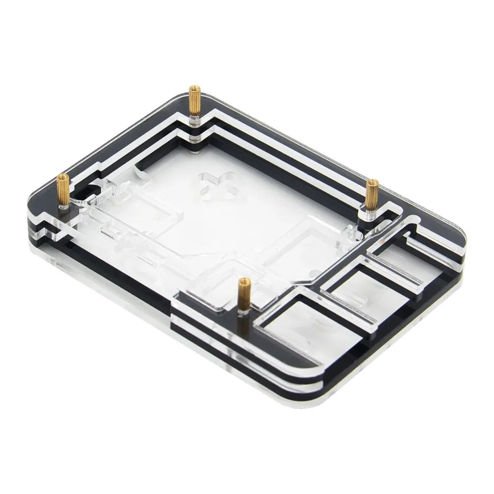Custom Raspberry Pi 5 Acrylic Case Enclosure Shell Electronics Component Accessory
