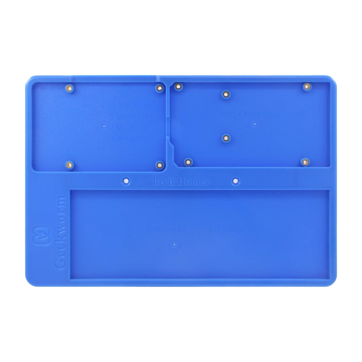 Raspberry Pi RAB Holder Breadboard ABS Case Education Platform W/ 830 Breadboard for Arduin0 Mega 2560 Raspberry Pi 5/4B/3B+