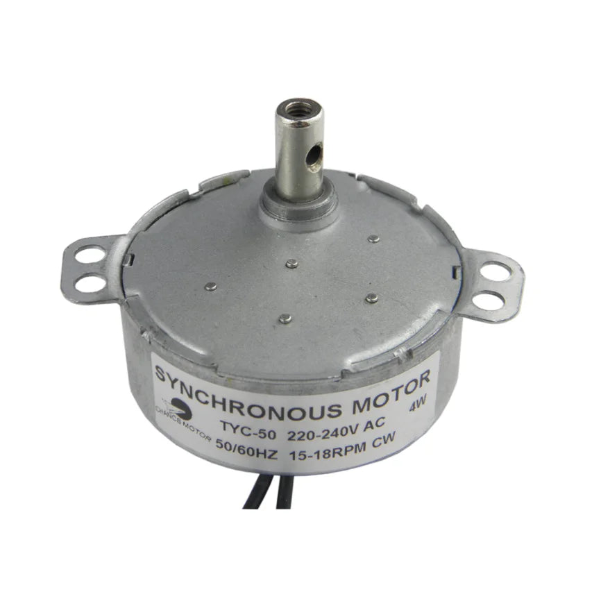 Custom Electric Gear Synchronous Motor TYC-50 AC 220V 15-18r/min CW Large Torque Small AC Motor for Electric Manufacturer