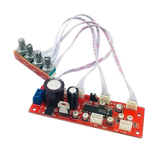 LM1036 Preamp Tone Conrtol Pre amplifier Audio Tone Preamplifier Board Balance Equalizer  audio amplifier pcb assembly customize