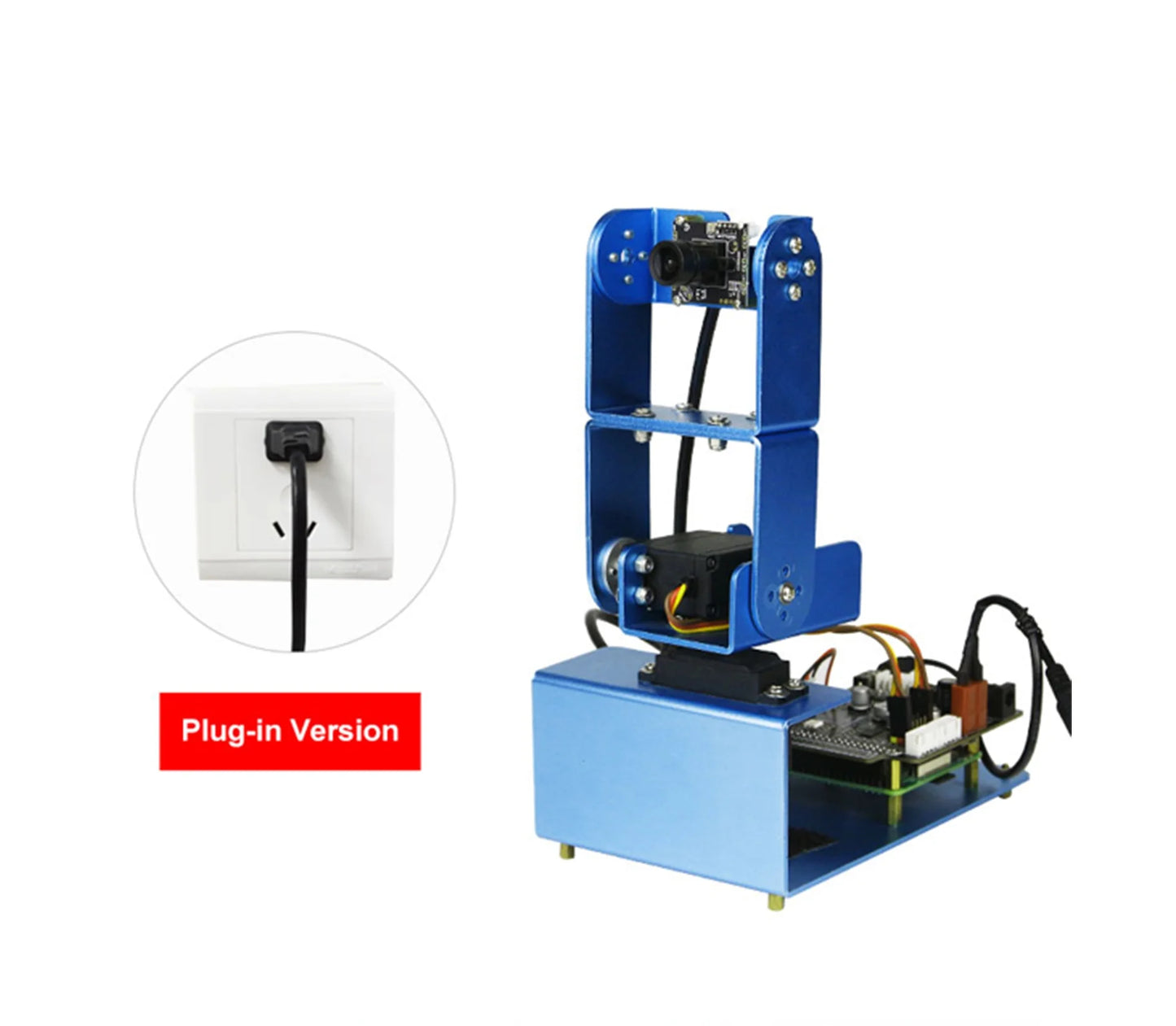 Custom custom Raspberry Pi 4B Pi-Motion Ai Camera Platform Visuele Intelligente Robot Python Gezichtsherkenning Starter Kit Manufacturer