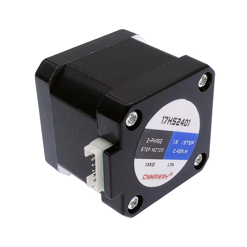 Custom 40mm High torque 42 Stepper Motor Nema17 motor 17HS2401 2 PHASE 4-lead  1.7A 0.45N.M  for 3D print driver CNC XYZ Manufacturer
