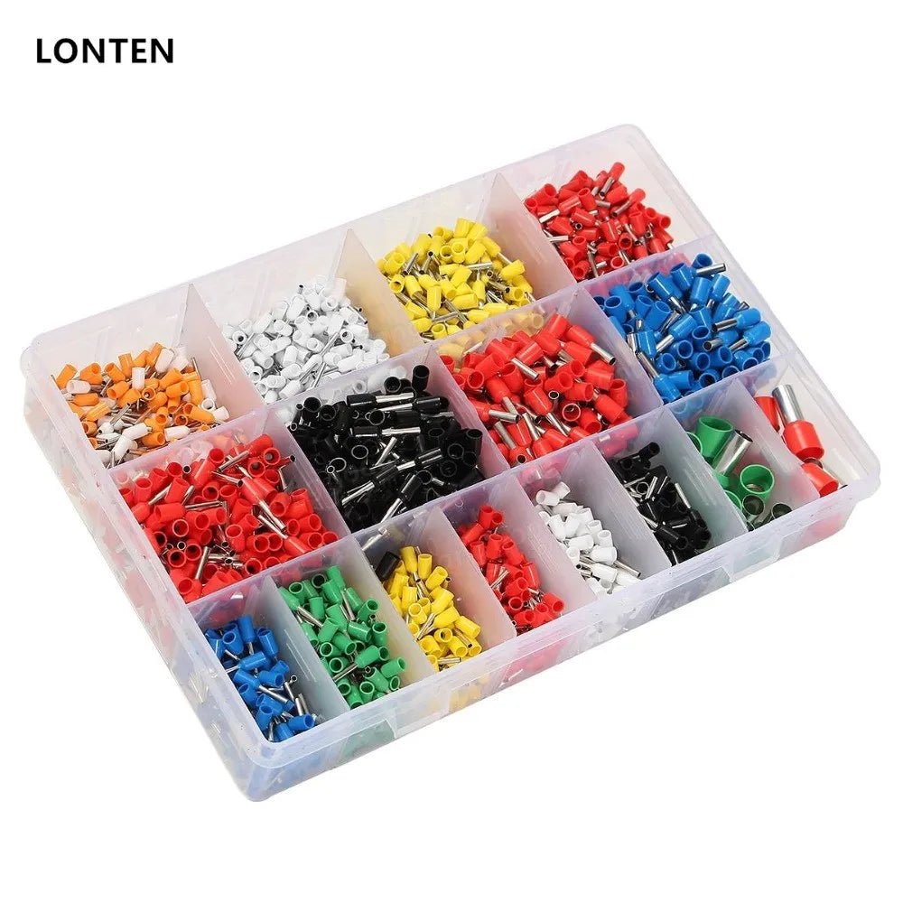 Custom Lonten CT06 2120Pcs Wire Copper Crimp Insulated Cord Pin End Terminal 22 to 5 AWG Manufacturer