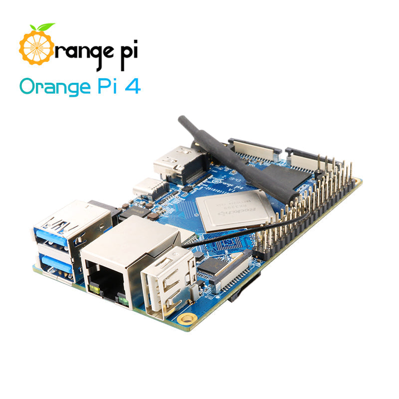 Orange Pi 4 4GB DDR4+ 16G EMMC Rockchip RK3399 customize